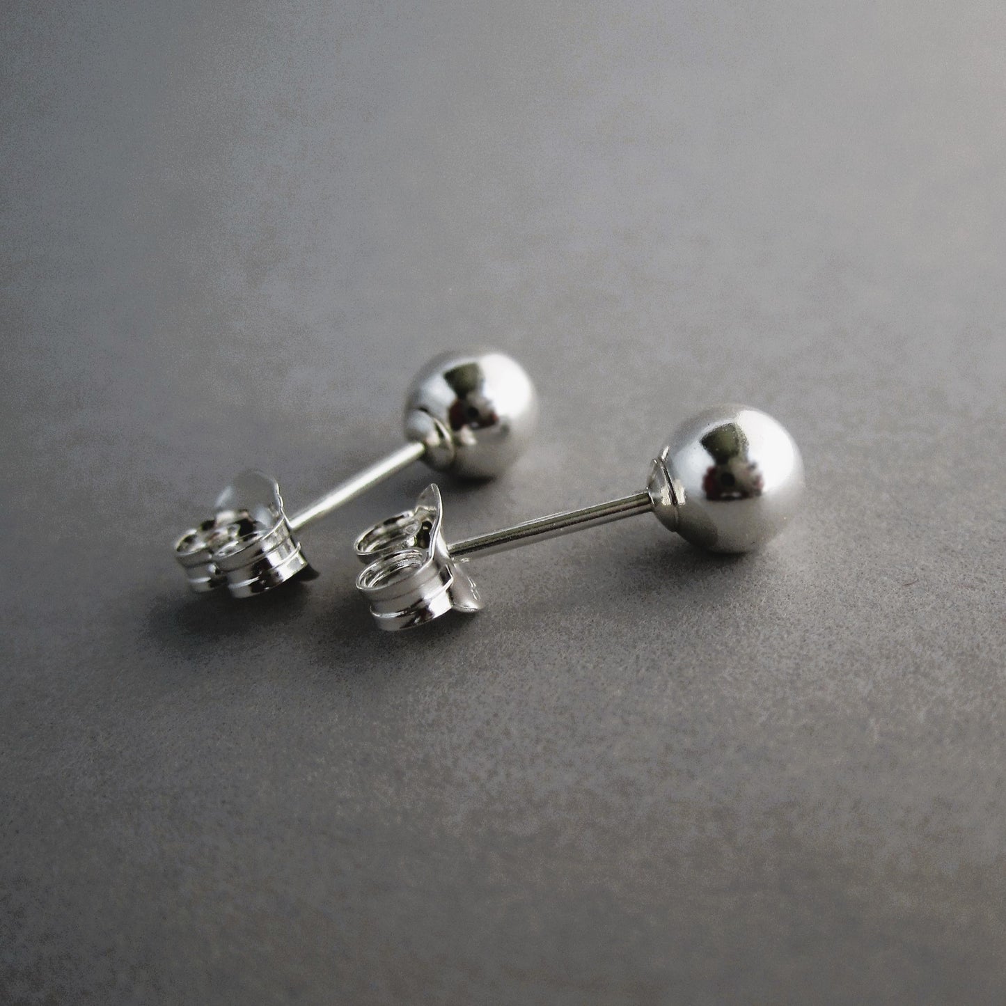 Ball Post 5mm Sterling Silver