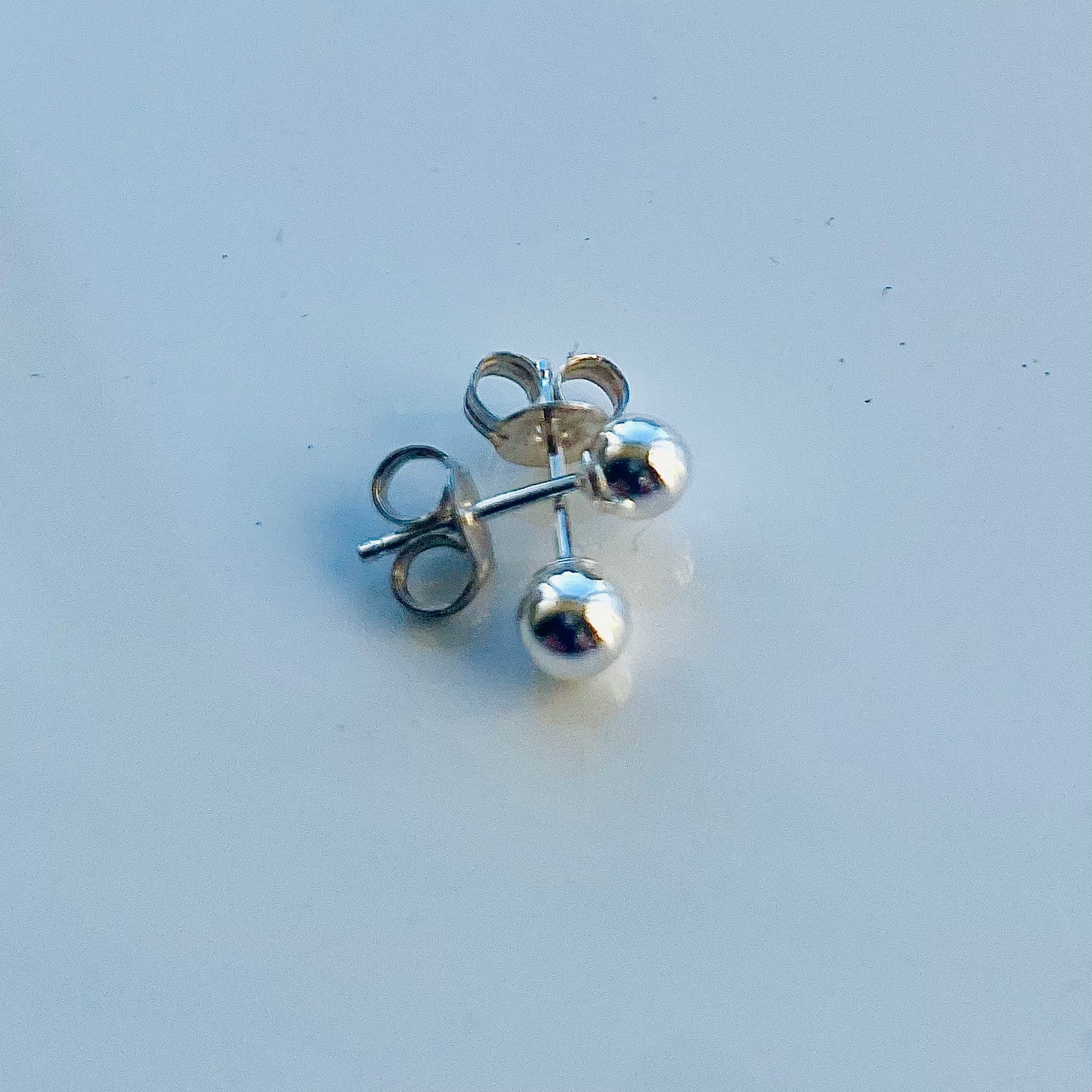 Ball Post Sterling Silver