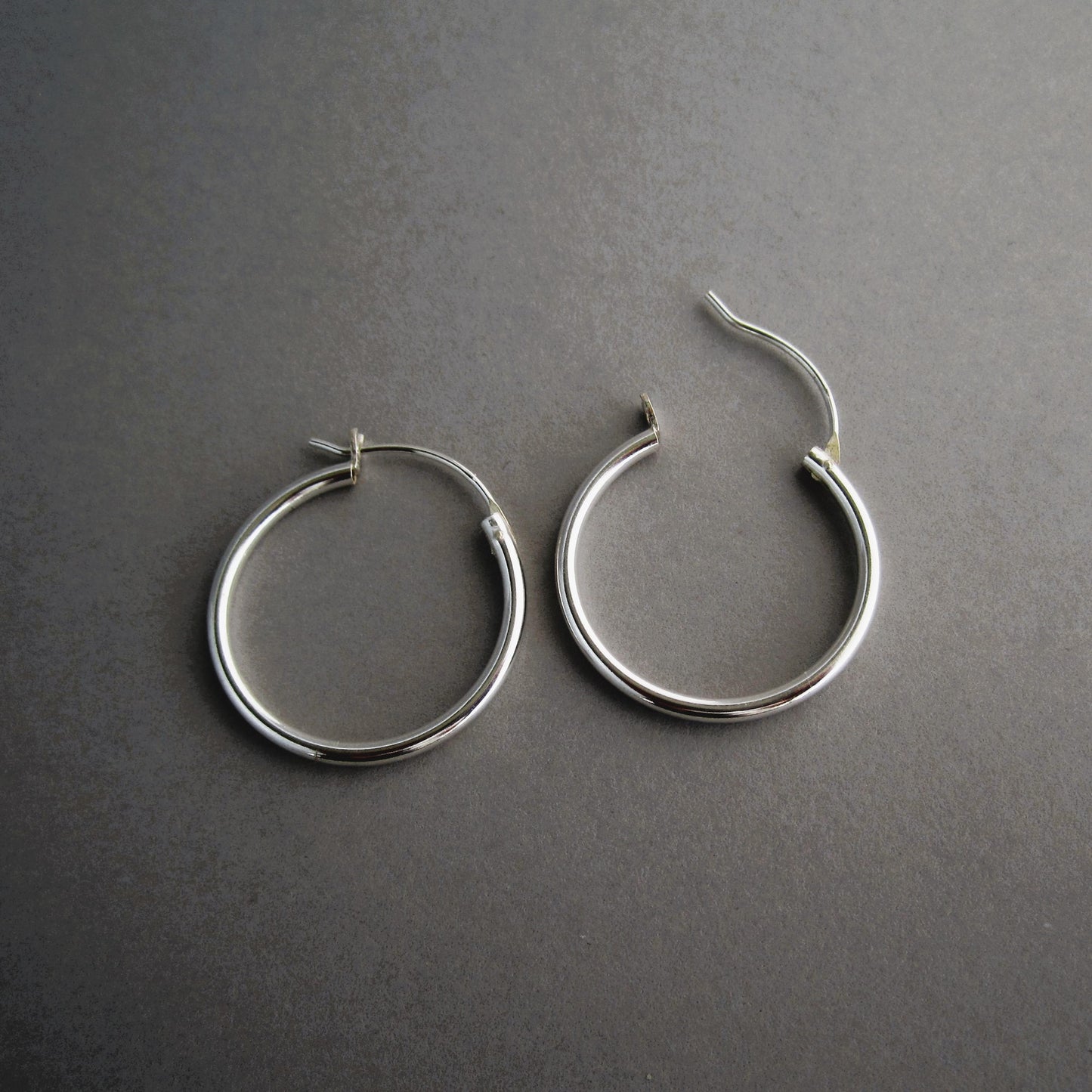 Creole Sterling Silver Hoop Earring 20mm