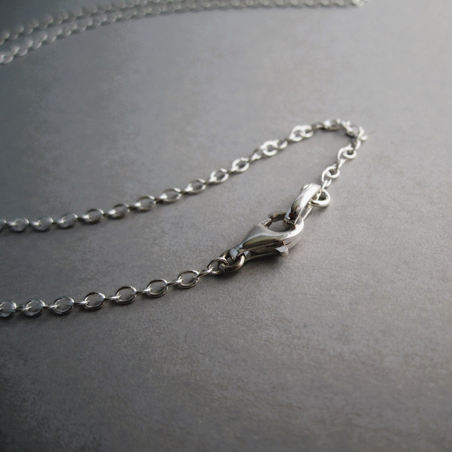 Fine Cable Chain Lightweight Sterling Silver