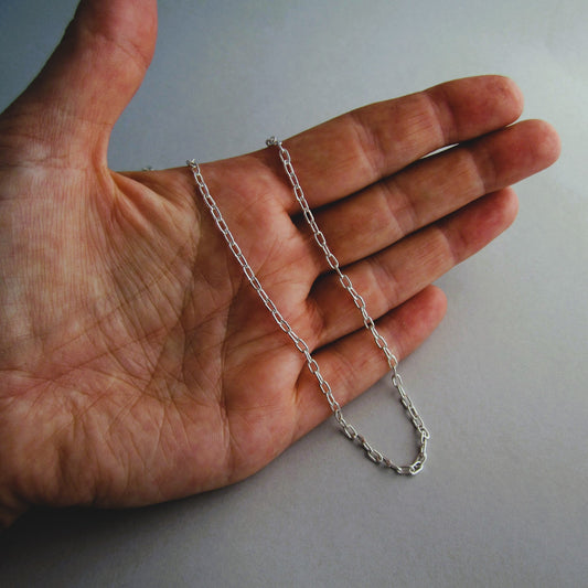 Cable Chain Medium Weight Sterling Silver