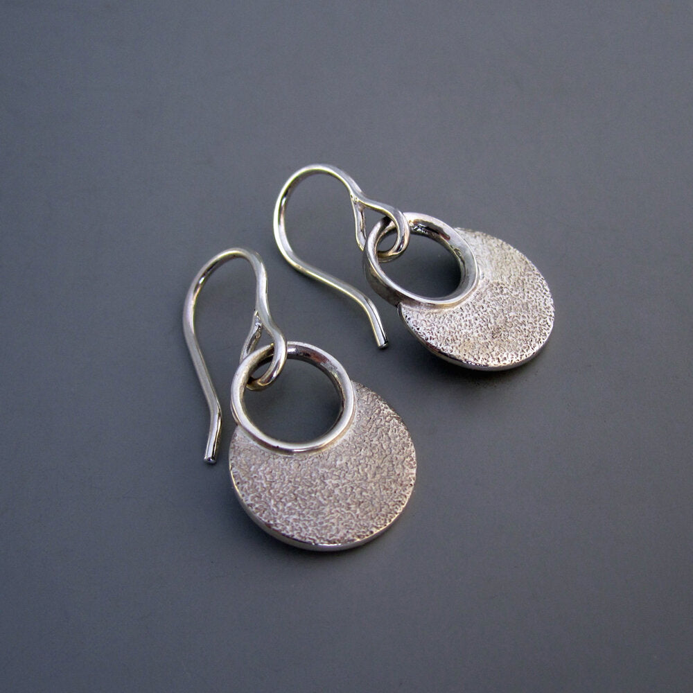 Eclipse Sterling Silver Earrings