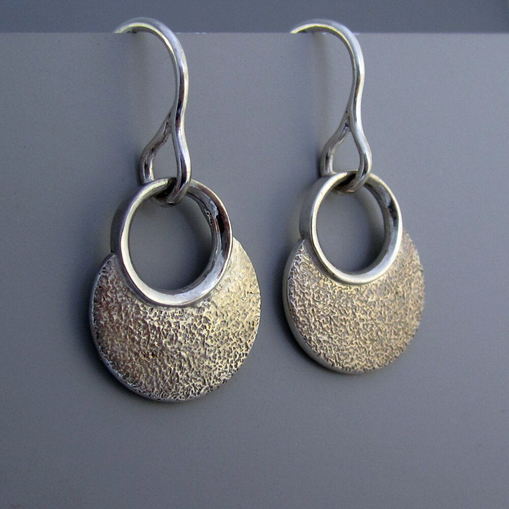 Eclipse Sterling Silver Earrings