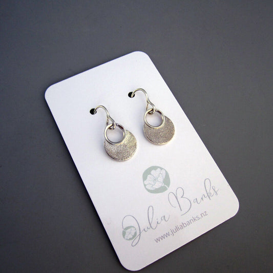 Eclipse Sterling Silver Earrings