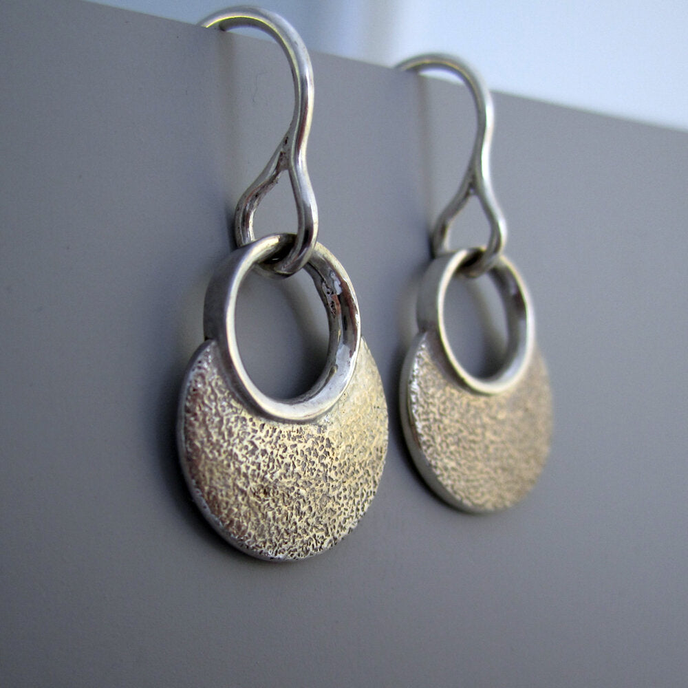 Eclipse Sterling Silver Earrings