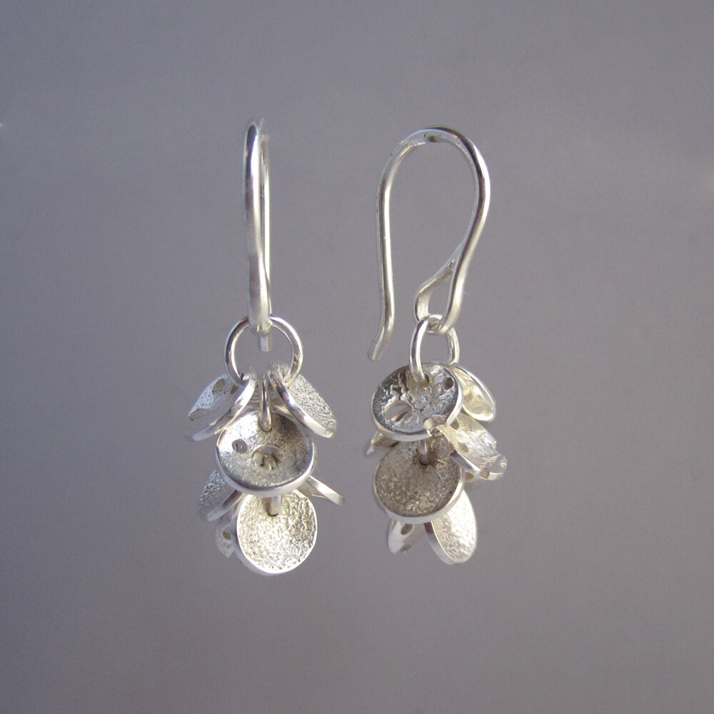 Star Cluster Sterling Silver Charm Earrings