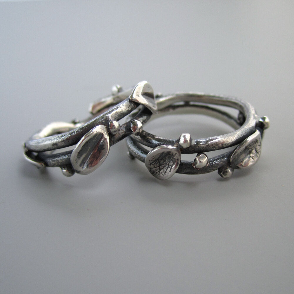 Twig Sterling Silver Ring