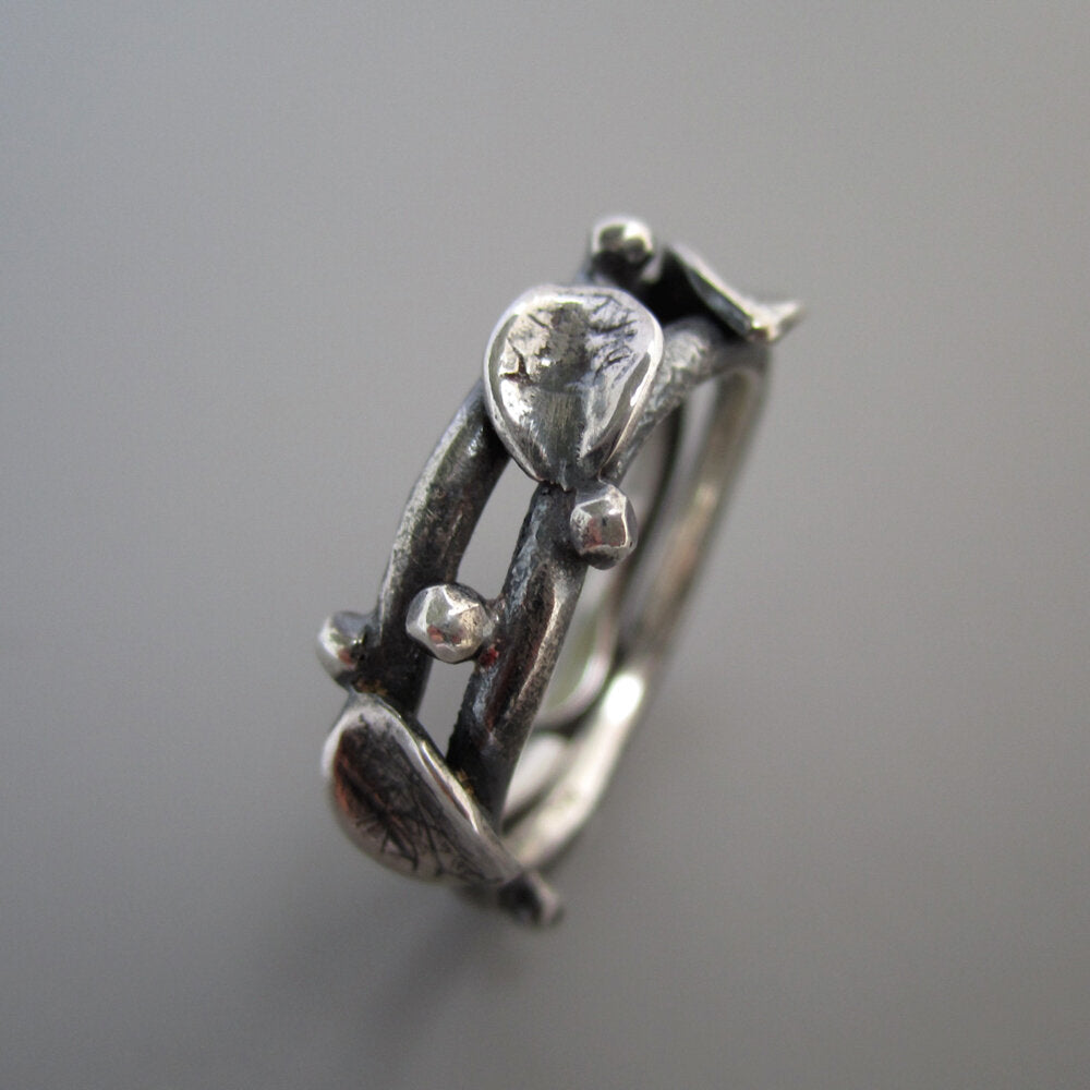 Twig Sterling Silver Ring