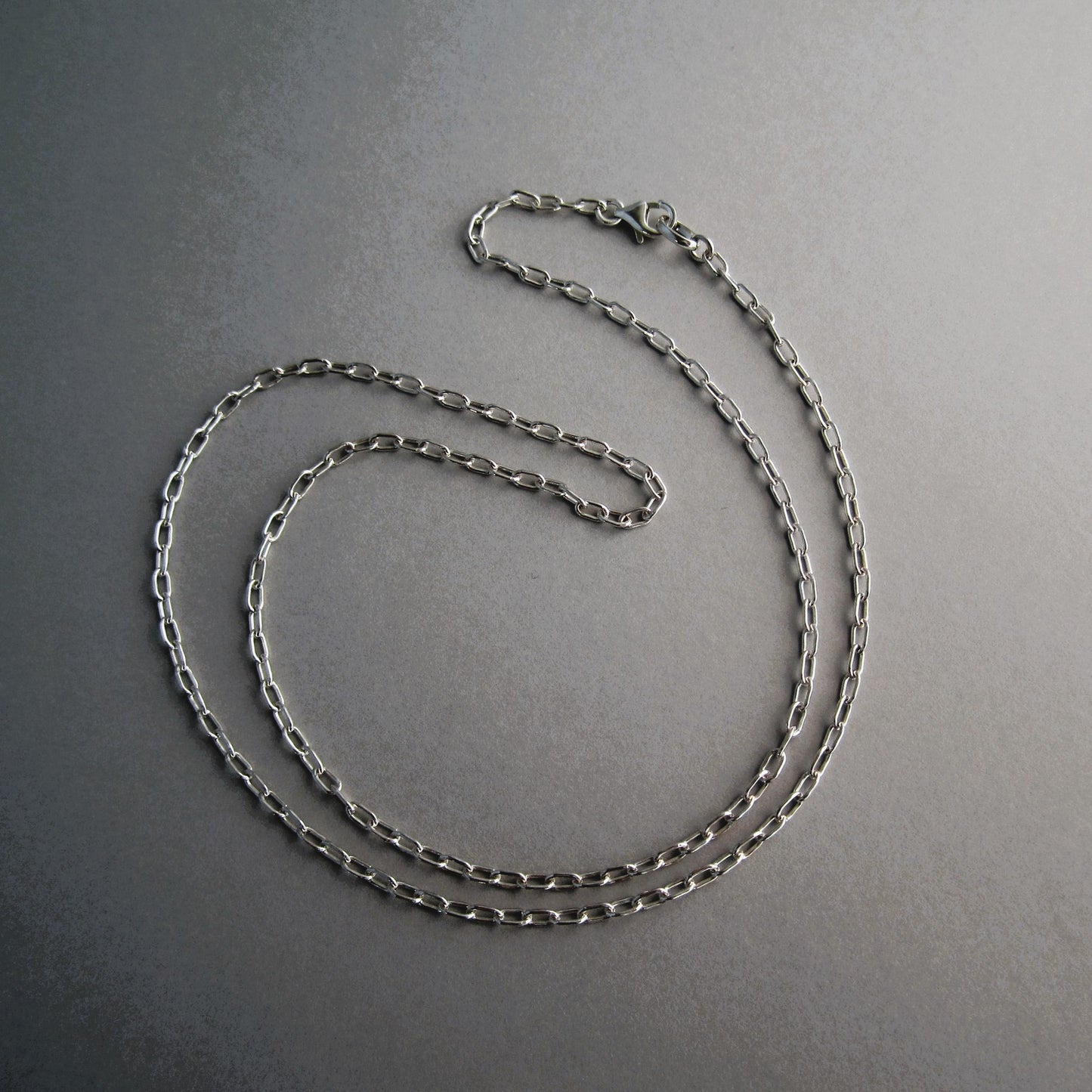 Cable Chain Medium Weight Sterling Silver