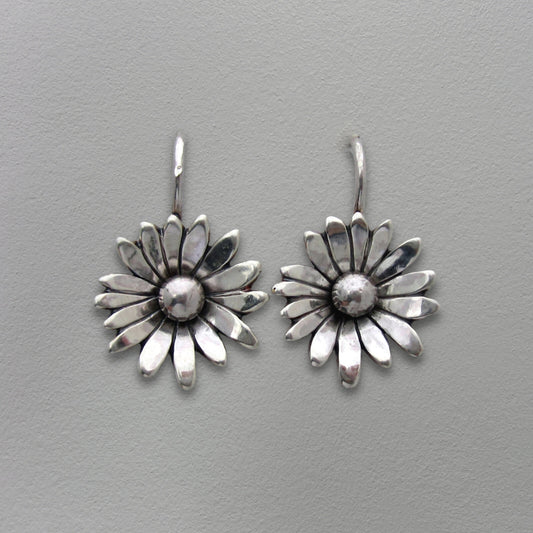 Daisy Sterling Silver Earrings