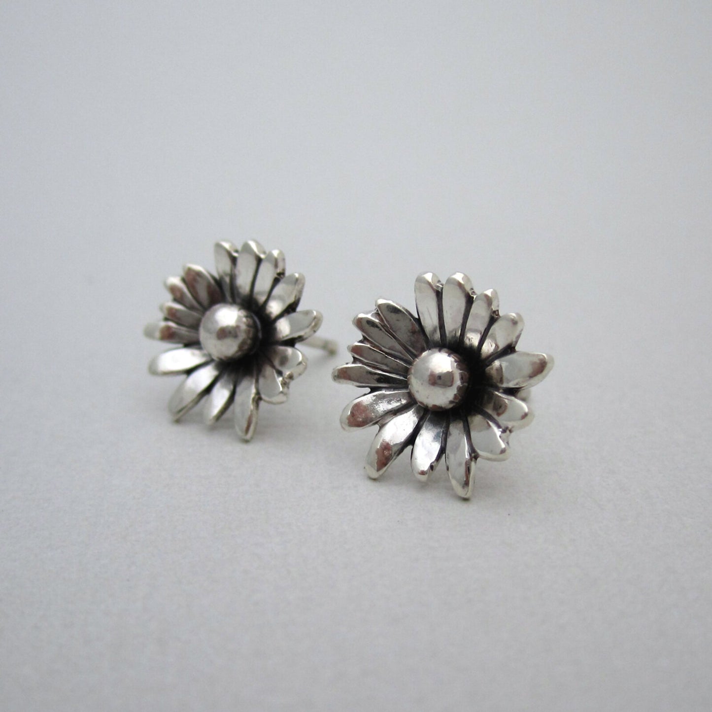 Daisy Sterling Silver Studs