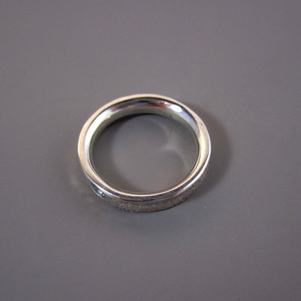 Starlight Sterling Silver & Topaz Ring Band