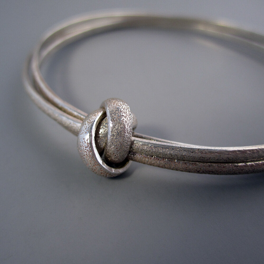 Stardust Sterling Silver Stacker Bangles