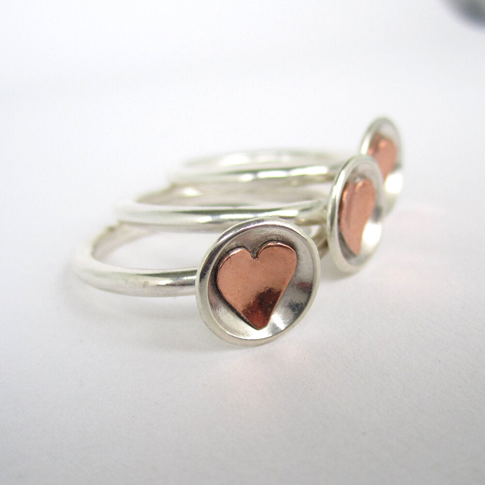 Sweetheart Sterling Silver Ring